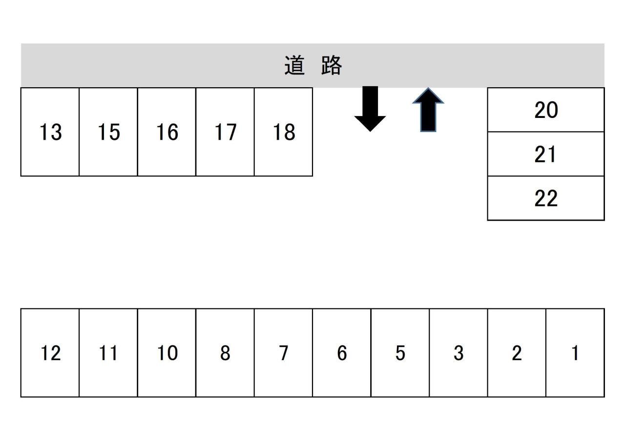 相川第二・バンノP配置図